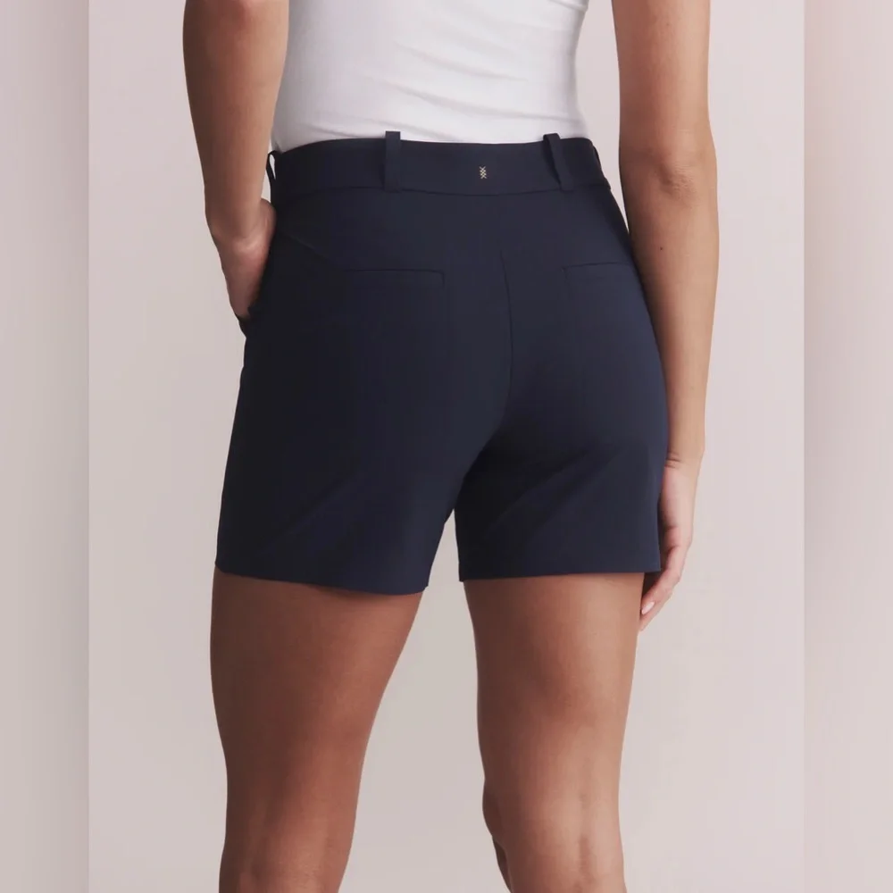 RHONE Navy Golf Shorts